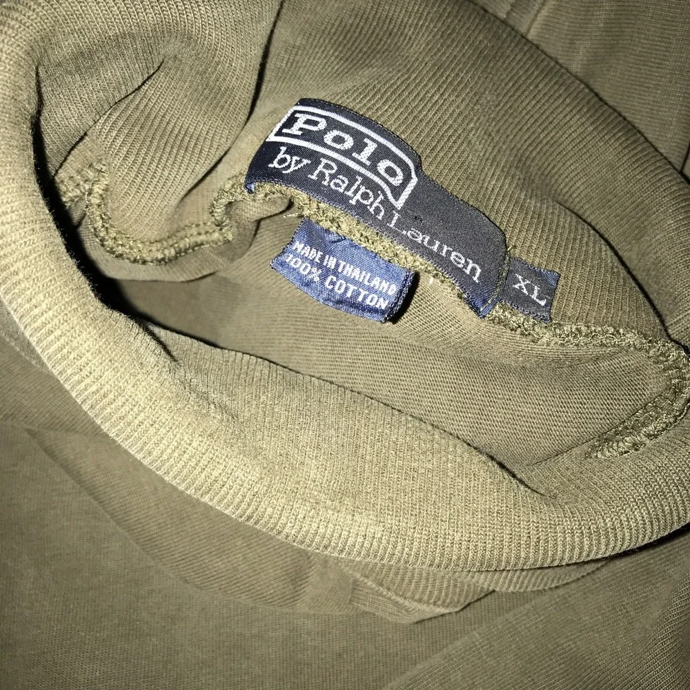 Polo Ralph Lauren Mens XL‎ Brown Turtleneck Shirt